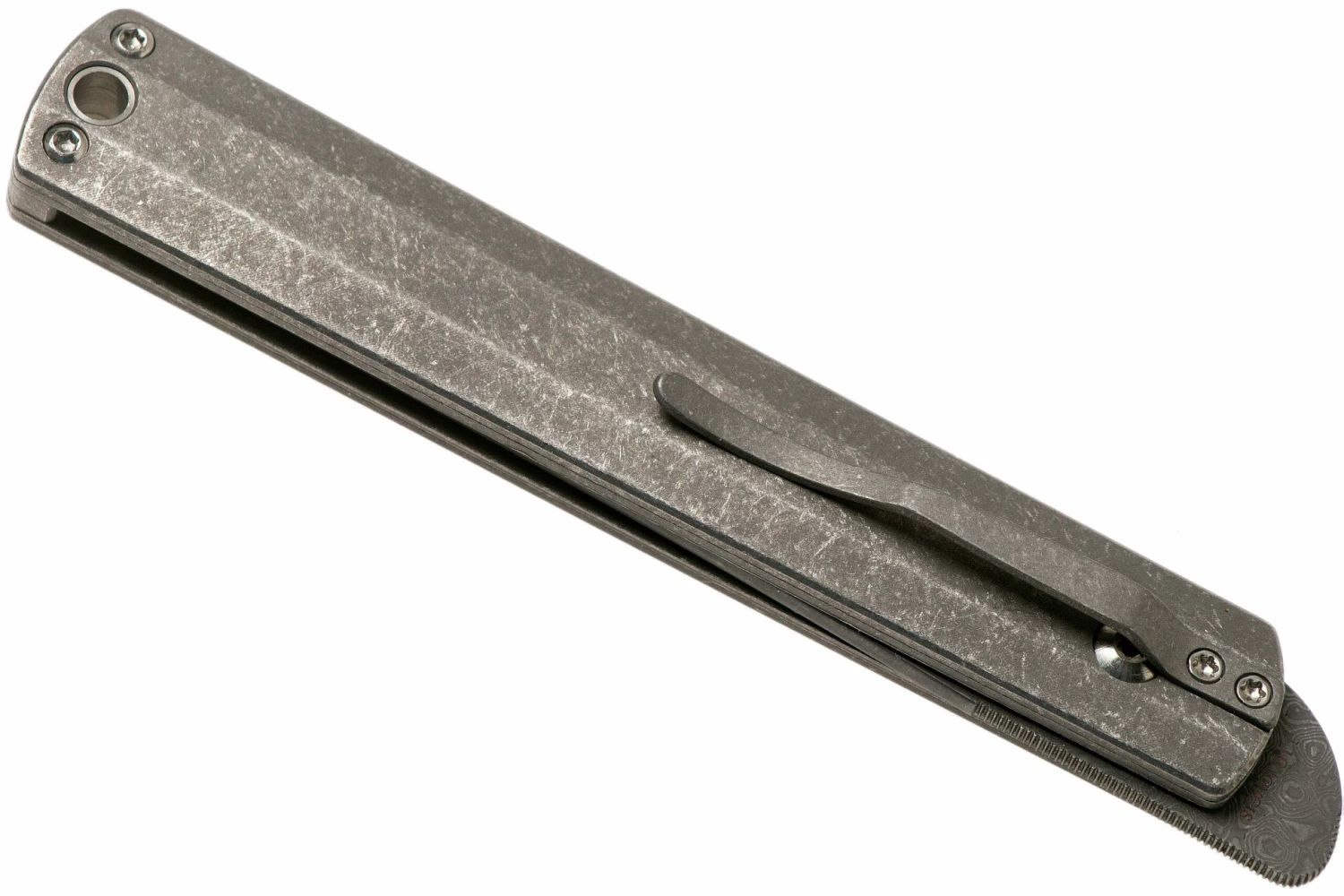 Böker Plus Wasabi Damascus 01BO634DAM Taschenmesser, Kansei Matsuno Design 6 Böker Plus Wasabi Damascus 01BO634DAM Taschenmesser, Kansei Matsuno Design – Bild 4