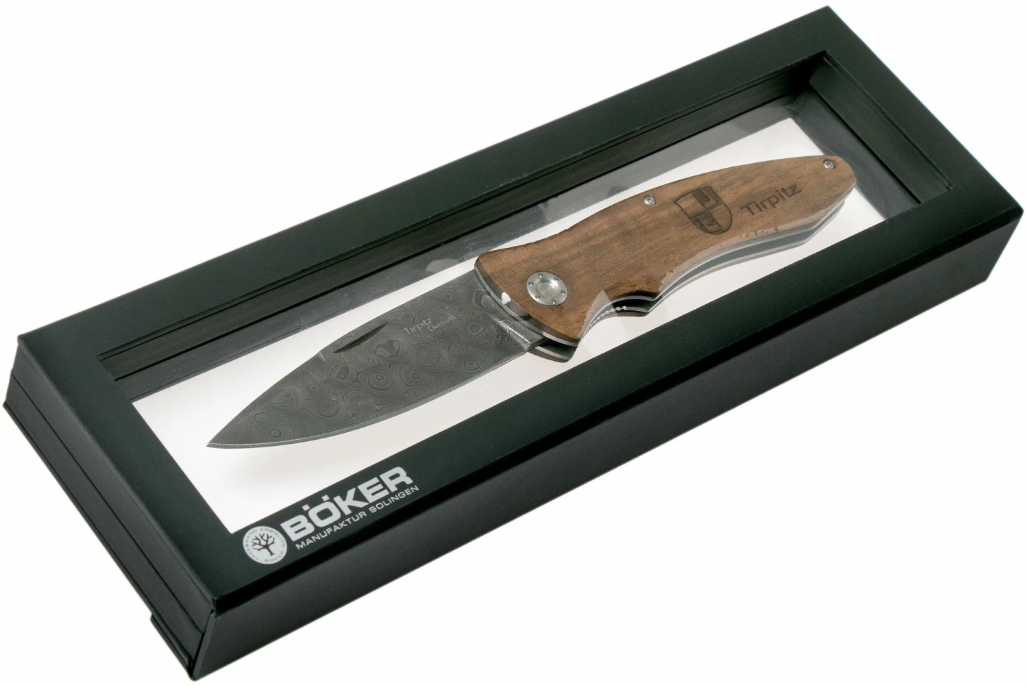 Böker Tirpitz Damast Wood 42 Limited Edition 110197DAM Taschenmesser 12 Böker Tirpitz Damast Wood 42 Limited Edition 110197DAM Taschenmesser – Bild 10
