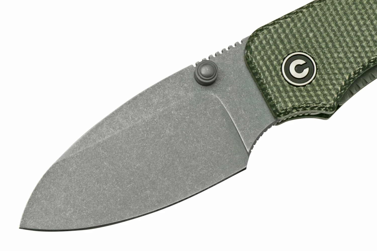 Civivi Baby Banter C19068SB-1 Green Micarta, Grey Stonewashed Taschenmesser, Ben Petersen Design 5 Civivi Baby Banter C19068SB-1 Green Micarta, Grey Stonewashed Taschenmesser, Ben Petersen Design – Bild 3