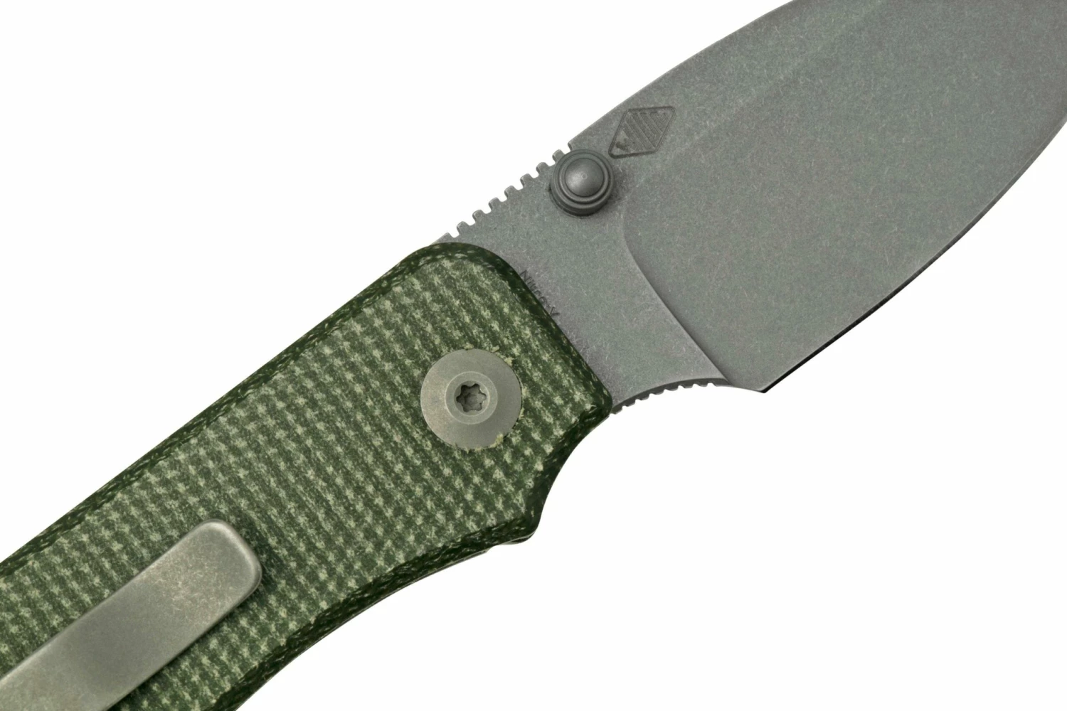 Civivi Baby Banter C19068SB-1 Green Micarta, Grey Stonewashed Taschenmesser, Ben Petersen Design 7 Civivi Baby Banter C19068SB-1 Green Micarta, Grey Stonewashed Taschenmesser, Ben Petersen Design – Bild 5