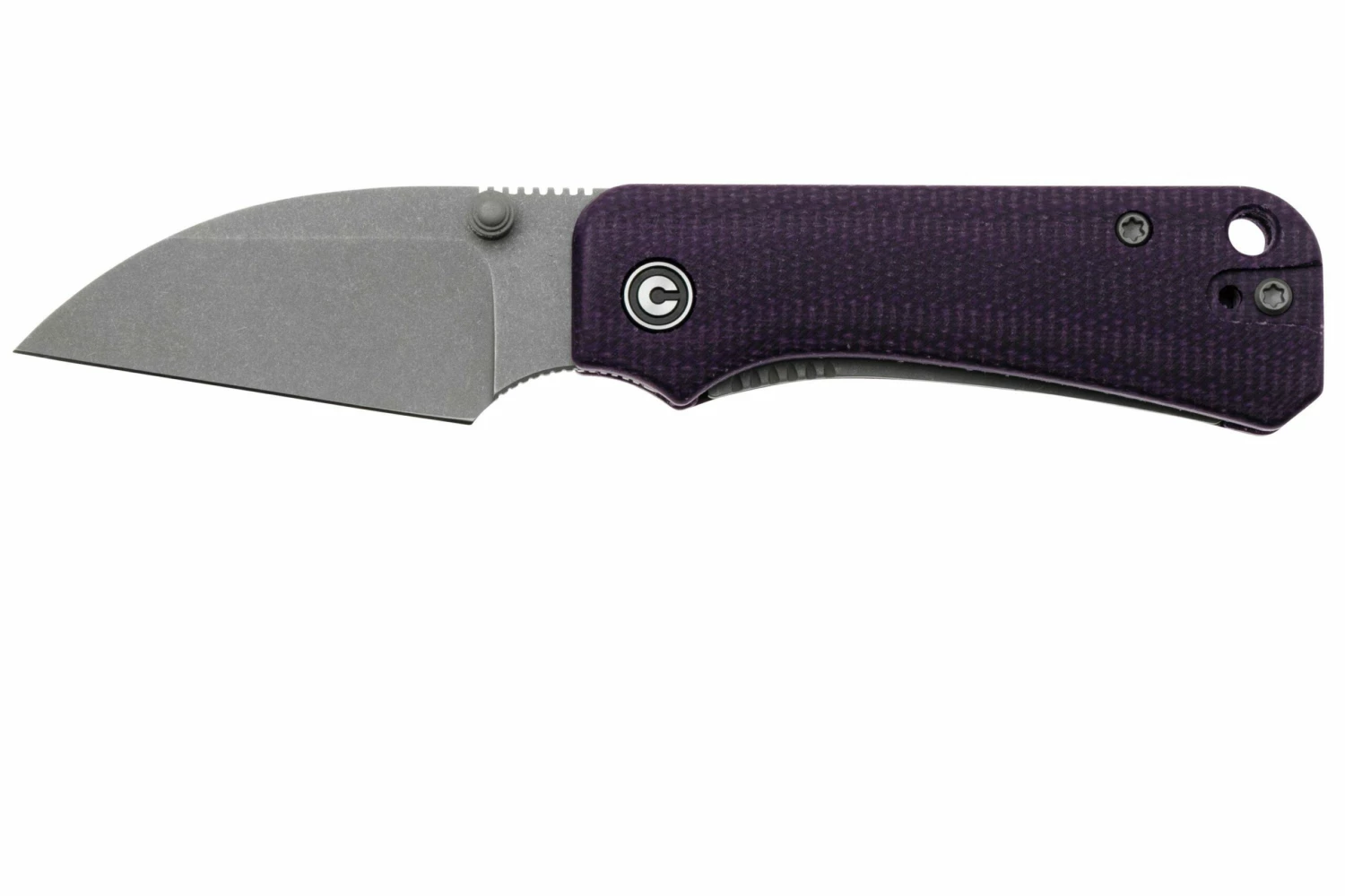 Civivi Baby Banter Wharncliffe C19068SC-2, Nitro-V, Purple Micarta, Taschenmesser, Ben Petersen Design 3 Civivi Baby Banter Wharncliffe C19068SC-2, Nitro-V, Purple Micarta, Taschenmesser, Ben Petersen Design