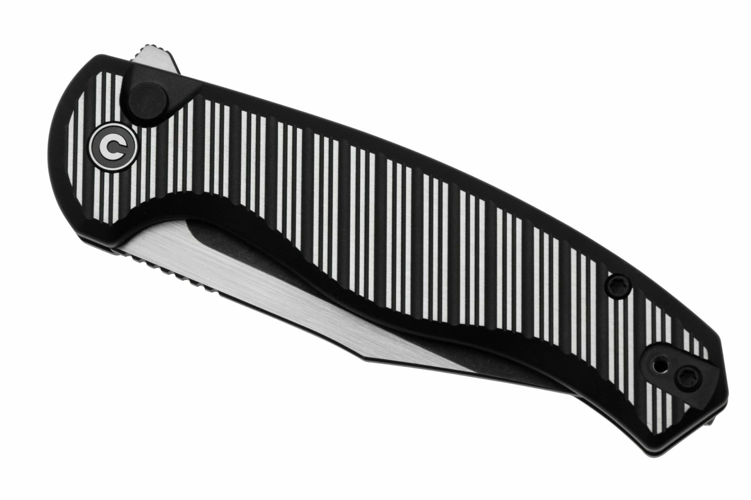 CIVIVI Stormhowl C23040B-1 Blackwashed Satin Nitro-V, Milled Black Aluminum, Taschenmesser 8 CIVIVI Stormhowl C23040B-1 Blackwashed Satin Nitro-V, Milled Black Aluminum, Taschenmesser – Bild 6