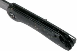 Civivi Elementum C907C-DS1 Damascus, Shredded Gold Carbonfaser Taschenmesser -Messer Verkäufe 2024 CIC907C DS1 07 civivi