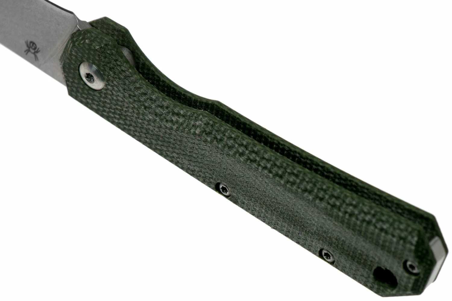 Fox Black Fox Ciol Folding Knife BF-748MI Green Micarta Taschenmesser, Denis Simonutti Design 7 Fox Black Fox Ciol Folding Knife BF-748MI Green Micarta Taschenmesser, Denis Simonutti Design – Bild 5