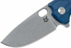 Fox Vox Core FX-604BL Blue Stonewashed Taschenmesser, Jesper Voxnaes Design -Messer Verkäufe 2024 FOFX 604BL 03 fox knives