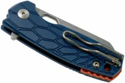 Fox Baby Core FX-608BL Blue Taschenmesser, Jesper Voxnaes Design -Messer Verkäufe 2024 FOFX 608BL 04 fox knives