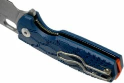 Fox Baby Core FX-608BL Blue Taschenmesser, Jesper Voxnaes Design -Messer Verkäufe 2024 FOFX 608BL 05 fox knives