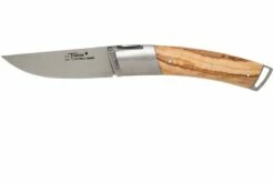 Le Thiers Gentleman Olive Wood T9O Taschenmesser By Fontenille Pataud