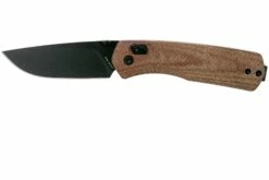 The James Brand The Carter, Tan Micarta, Black Taschenmesser KN108140-00