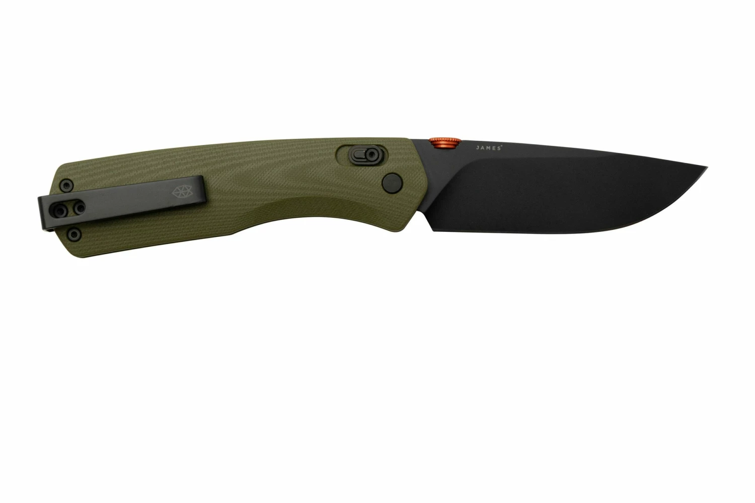 The James Brand The Carter XL, OD Green G10+ Orange, Black, KKN116194-00, Taschenmesser 4 The James Brand The Carter XL, OD Green G10+ Orange, Black, KKN116194-00, Taschenmesser – Bild 2