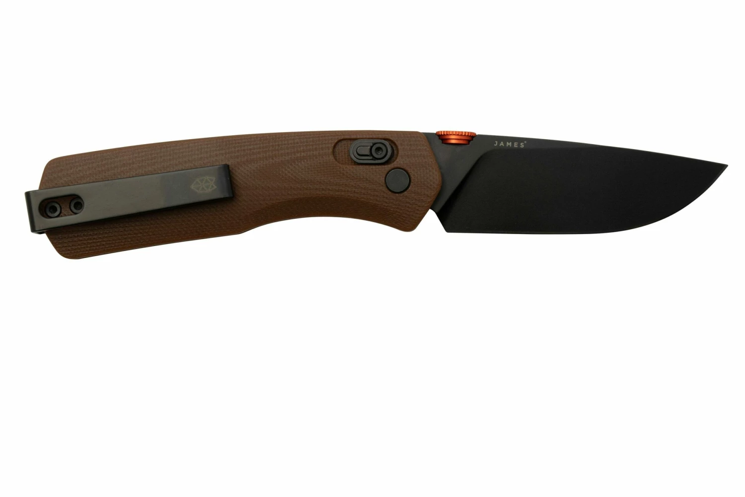 The James Brand The Carter, Orange Brown G10 + Black , KN108192-00, Taschenmesser 4 The James Brand The Carter, Orange Brown G10 + Black , KN108192-00, Taschenmesser – Bild 2