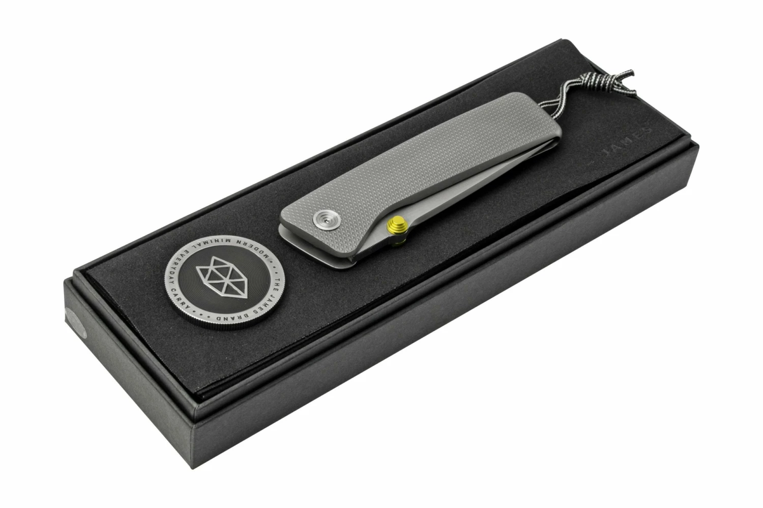 The James Brand The Barnes Grey Titanium KN114112-00 Taschenmesser 10 The James Brand The Barnes Grey Titanium KN114112-00 Taschenmesser – Bild 8