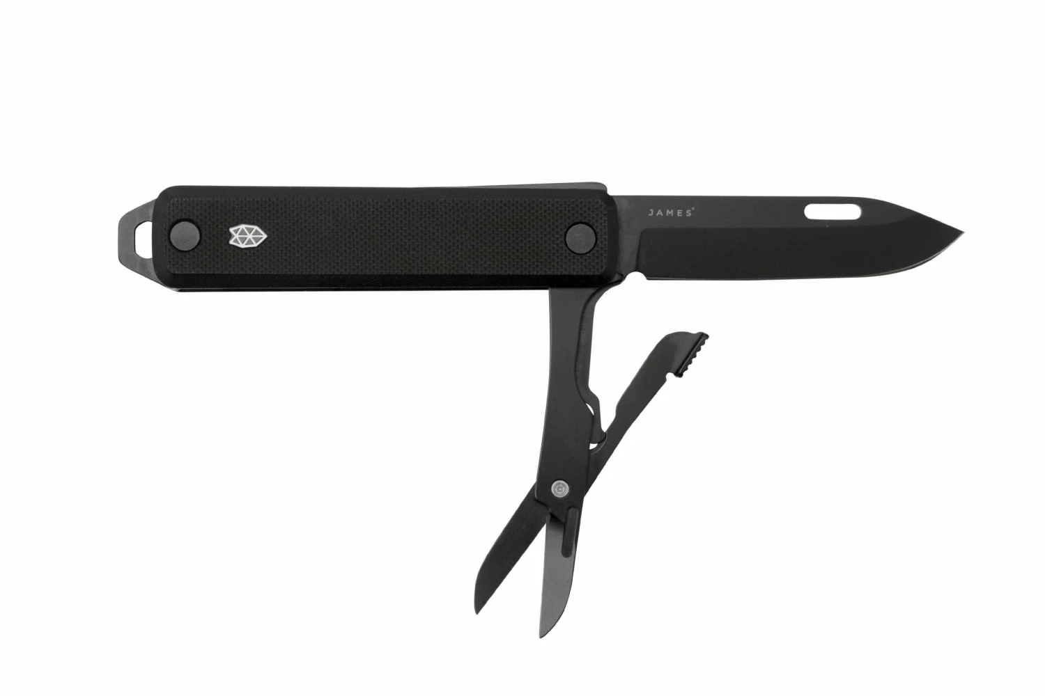 The James Brand The Ellis Scissors KN119113-00 Black G10, Straight Stainless, Taschenmesser 3 The James Brand The Ellis Scissors KN119113-00 Black G10, Straight Stainless, Taschenmesser