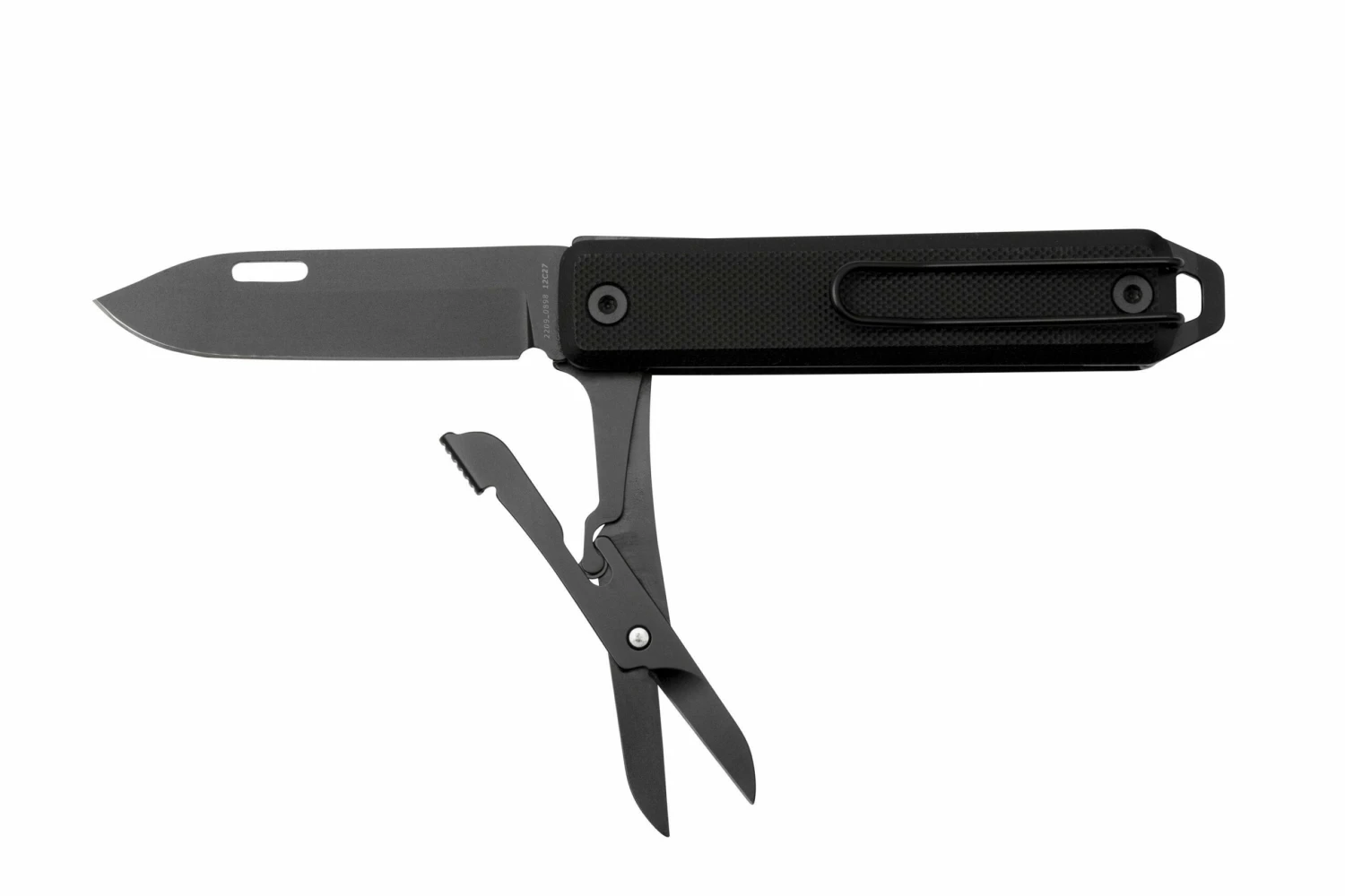 The James Brand The Ellis Scissors KN119113-00 Black G10, Straight Stainless, Taschenmesser 4 The James Brand The Ellis Scissors KN119113-00 Black G10, Straight Stainless, Taschenmesser – Bild 2