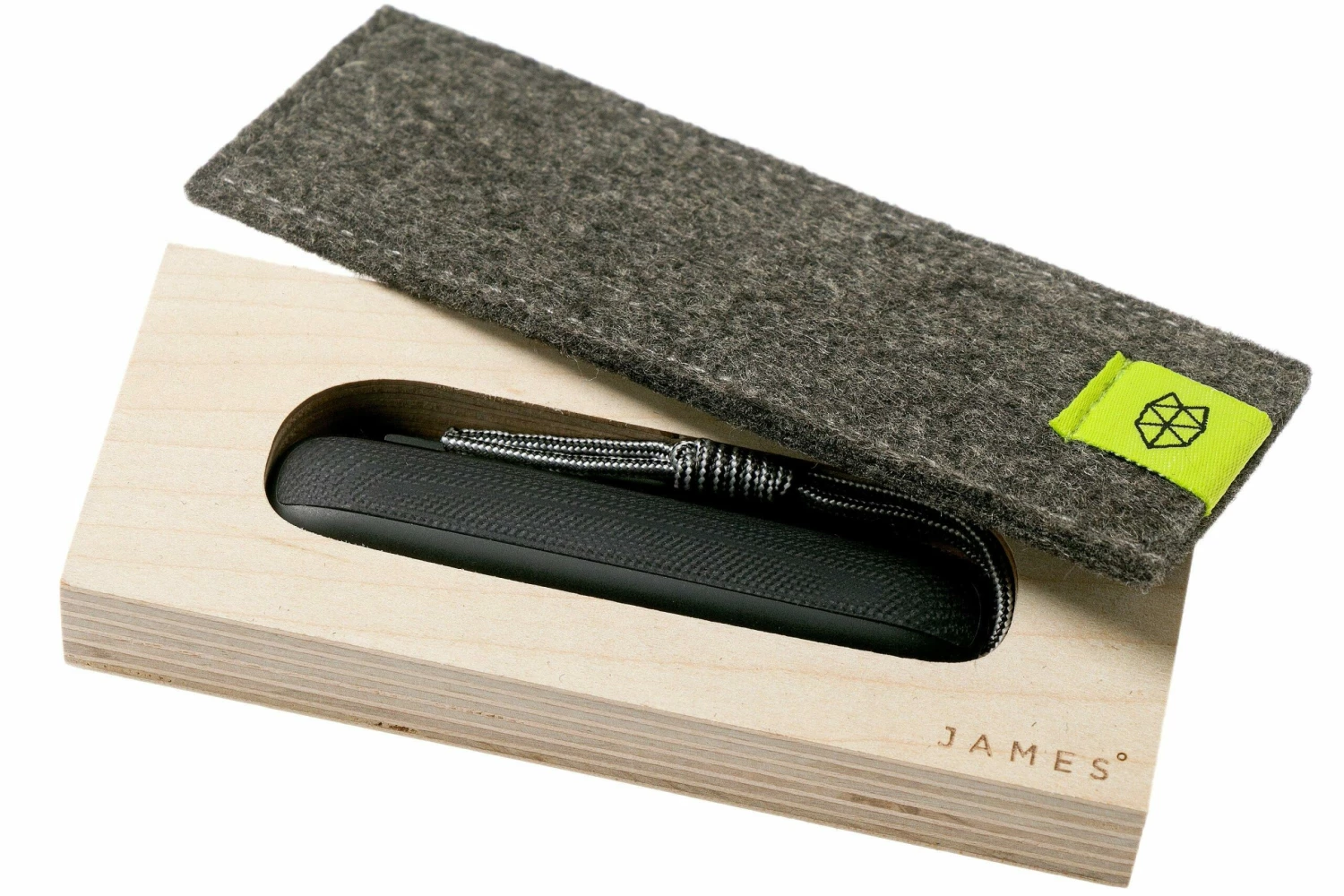 The James Brand The Pike, Schwarz G10 Taschenmesser 10 The James Brand The Pike, Schwarz G10 Taschenmesser – Bild 8