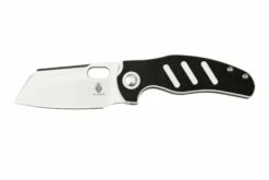 Kizer Vanguard Mini Sheepdog C01C V3488C7 Black And White Micarta, Taschenmesser