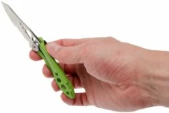 Leatherman Skeletool Knife KBx Taschenmesser Mit Teilwellenschliff, Grün -Messer Verkäufe 2024 LEKBX SBL 08 leatherman skeletool lekbx sbl 08