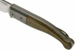 LionSteel Gitano Green Canvas Micarta GT01 CVG Taschenmesser, Gudy Van Poppel Design 16 LionSteel Gitano Green Canvas Micarta GT01 CVG Taschenmesser, Gudy Van Poppel Design -Messer Verkäufe 2024 LI GT01 CVG 07 lionsteel