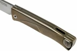 LionSteel Thrill Bronze Titanium Integral Slipjoint Taschenmesser -Messer Verkäufe 2024 LI TL BR 08 lionsteel