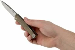 LionSteel Thrill Bronze Titanium Integral Slipjoint Taschenmesser -Messer Verkäufe 2024 LI TL BR 09 lionsteel