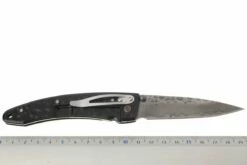 Mcusta Tsuchi Large, Schwarzer Griff / Damastklinge 13 Mcusta Tsuchi Large, Schwarzer Griff / Damastklinge -Messer Verkäufe 2024 MC114BD 06 mcusta tsuchi zwart aluminium damast mc114bd d6