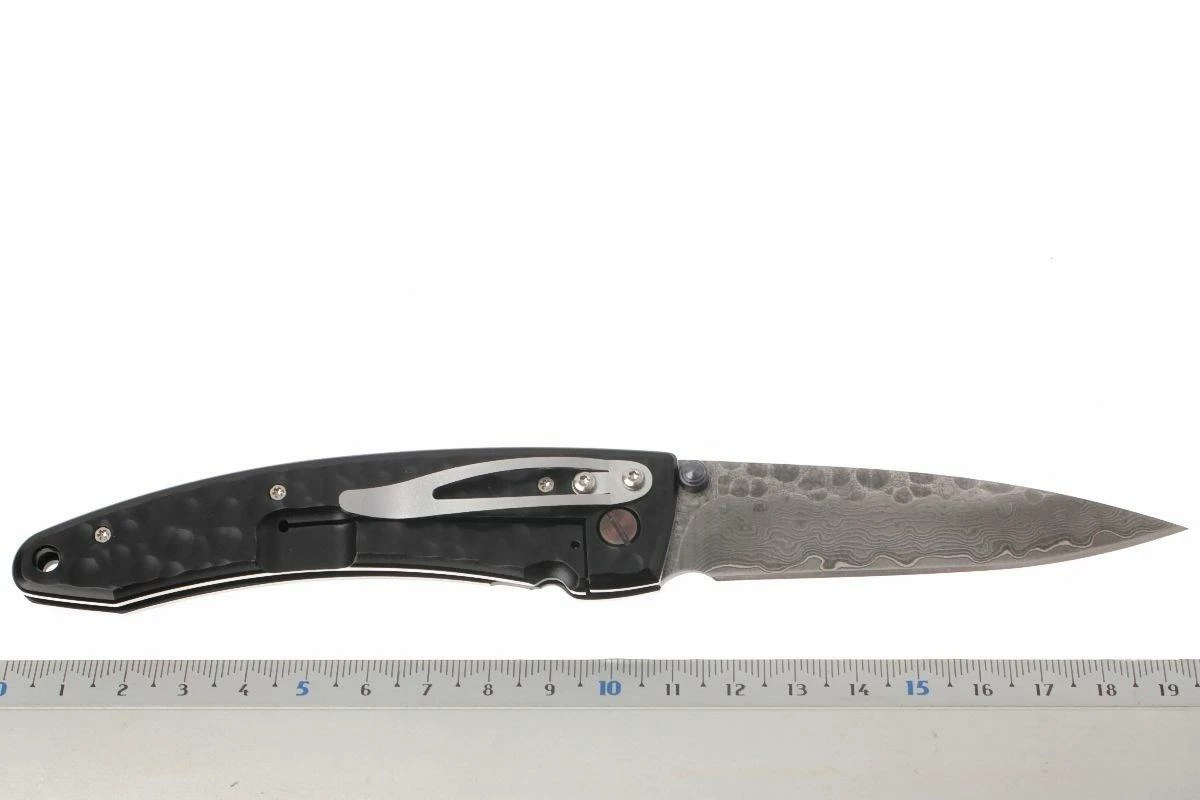 Mcusta Tsuchi Large, Schwarzer Griff / Damastklinge 8 Mcusta Tsuchi Large, Schwarzer Griff / Damastklinge – Bild 6