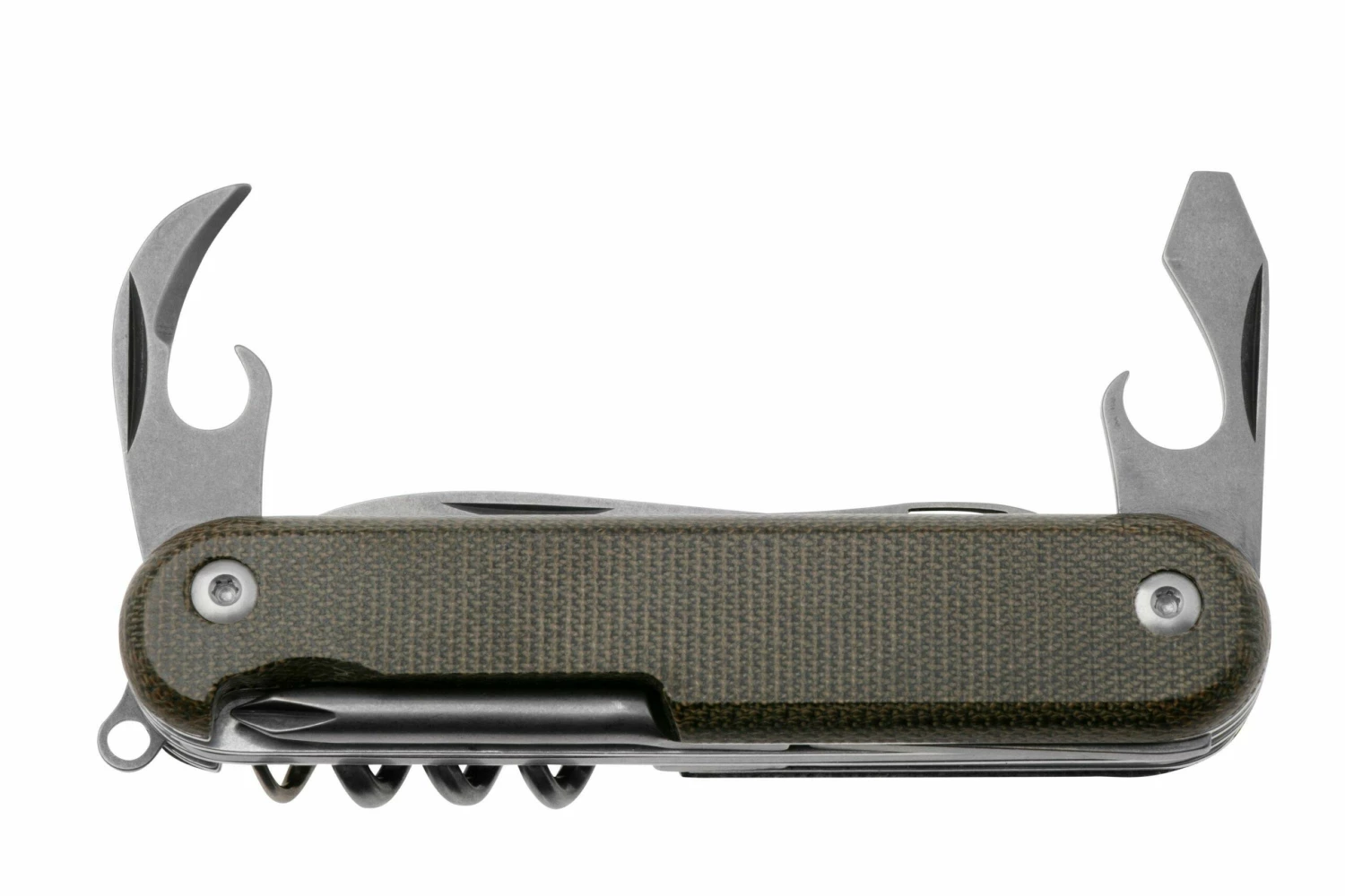 MKM Campo 7 CP07MAG-GC Magnacut Green Canvas Micarta, Taschenmesser 6 MKM Campo 7 CP07MAG-GC Magnacut Green Canvas Micarta, Taschenmesser – Bild 4