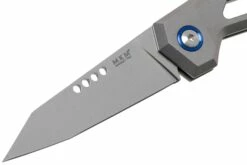 MKM Edge EG-T Sandblasted Titanium Taschenmesser, Graciut Design -Messer Verkäufe 2024 MMK EG T 03 mkm knives
