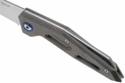 MKM Edge EG-T Sandblasted Titanium Taschenmesser, Graciut Design -Messer Verkäufe 2024 MMK EG T 07 mkm knives