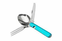 Mercury Rover 992-3ATDFC Aluminum Türkis, Outdoorbesteck