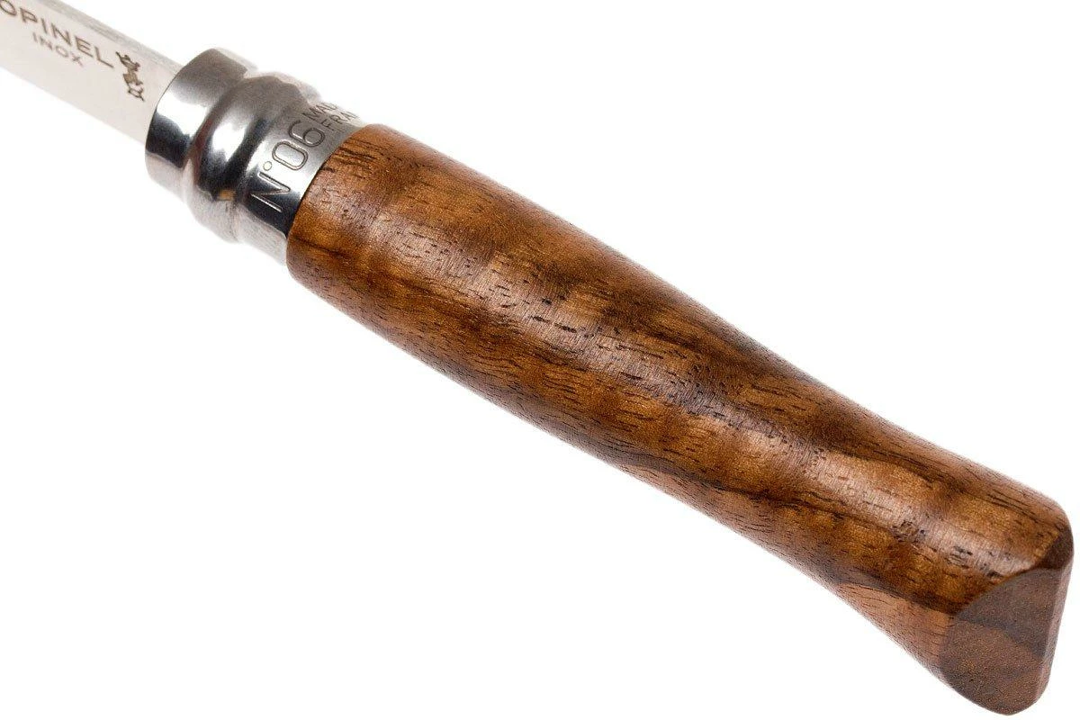 Opinel Taschenmesser No. 6 Luxury Range, Edelstahl, Walnussholz 8 Opinel Taschenmesser No. 6 Luxury Range, Edelstahl, Walnussholz – Bild 6