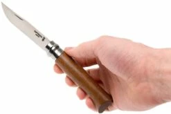 Opinel Taschenmesser No. 8 Luxury Range, Edelstahl, Walnussholz -Messer Verkäufe 2024 OP002025 07 opinel op002025 07
