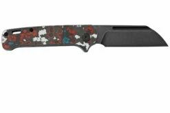 QSP Knife Penguin QS130SJ-F2, CPM 20CV Black Stonewashed, Fat Carbon Nebula, Slipjoint Taschenmesser -Messer Verkäufe 2024 QS130SJ F2 02 qsp