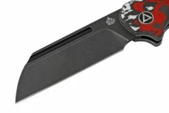 QSP Knife Penguin QS130SJ-F2, CPM 20CV Black Stonewashed, Fat Carbon Nebula, Slipjoint Taschenmesser -Messer Verkäufe 2024 QS130SJ F2 03 qsp