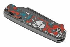 QSP Knife Penguin QS130SJ-F2, CPM 20CV Black Stonewashed, Fat Carbon Nebula, Slipjoint Taschenmesser -Messer Verkäufe 2024 QS130SJ F2 06 qsp