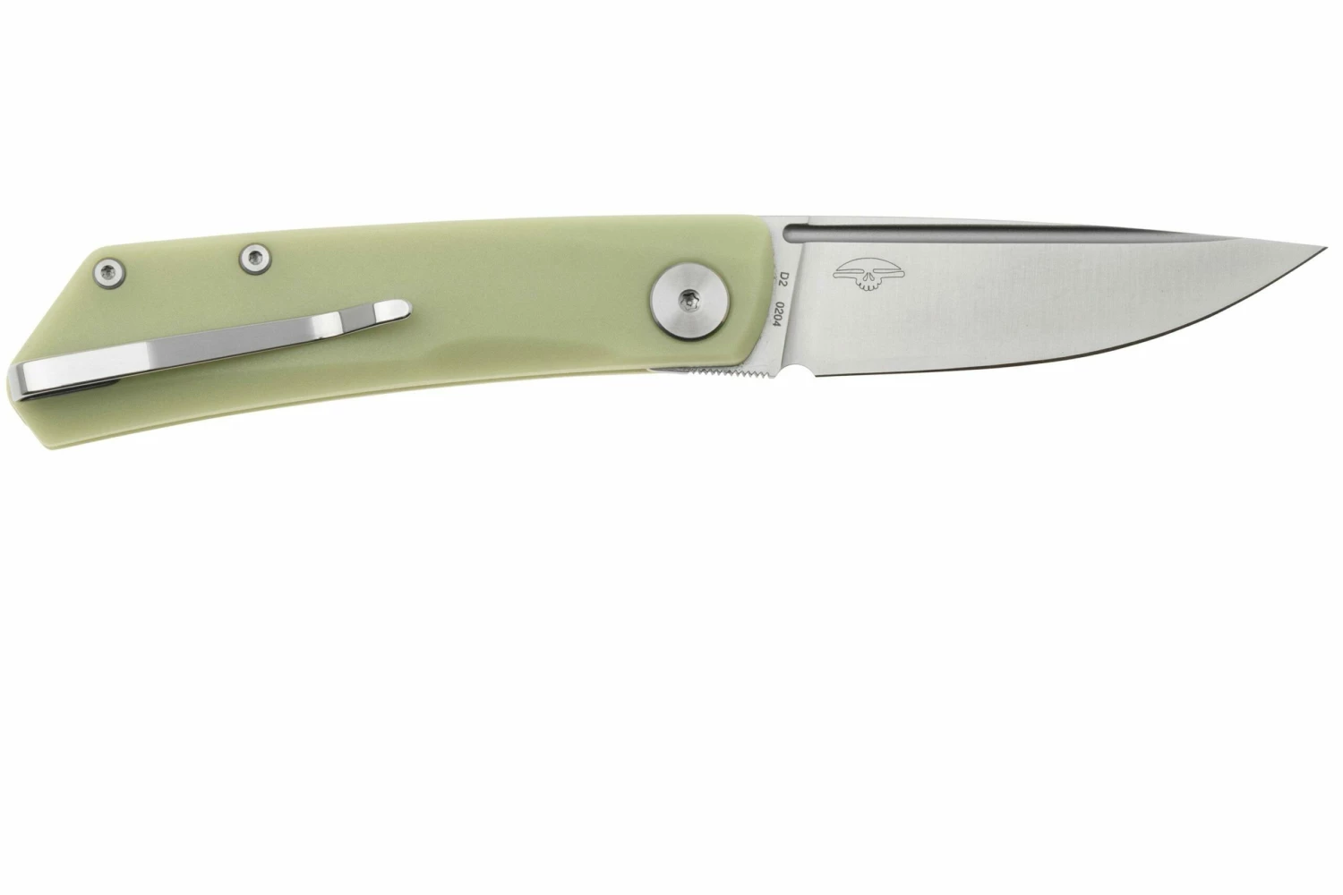 Real Steel Luna 7001GK Glow In The Dark Green, Knivesandtools Exclusive Slipjoint-Taschenmesser 4 Real Steel Luna 7001GK Glow In The Dark Green, Knivesandtools Exclusive Slipjoint-Taschenmesser – Bild 2