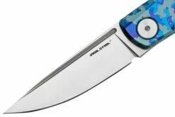 Real Steel Luna, Titanium Blue Camo 7001TC-BC Slipjoint Taschenmesser 11 Real Steel Luna, Titanium Blue Camo 7001TC-BC Slipjoint Taschenmesser -Messer Verkäufe 2024 RL7001TC BC 03 realsteel