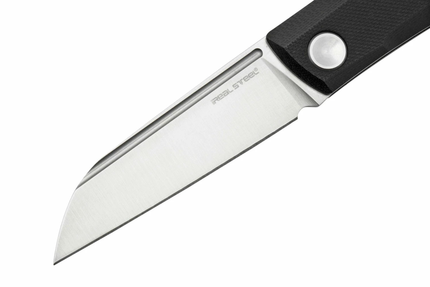 Real Steel Solis Lite, 7064SB, Black G10, Satin D2 Slipjoint-Taschenmesser 5 Real Steel Solis Lite, 7064SB, Black G10, Satin D2 Slipjoint-Taschenmesser – Bild 3