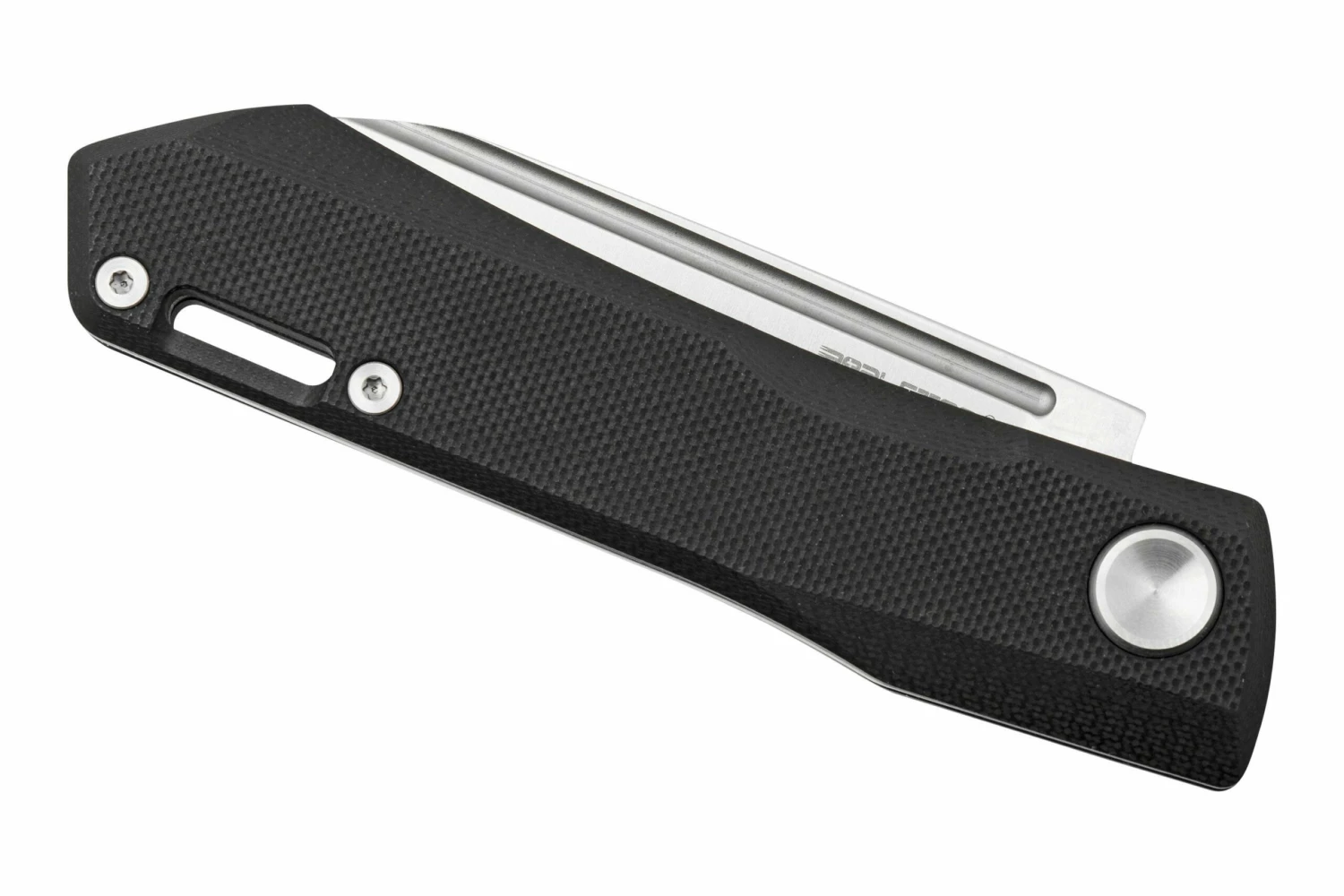 Real Steel Solis Lite, 7064SB, Black G10, Satin D2 Slipjoint-Taschenmesser 8 Real Steel Solis Lite, 7064SB, Black G10, Satin D2 Slipjoint-Taschenmesser – Bild 6