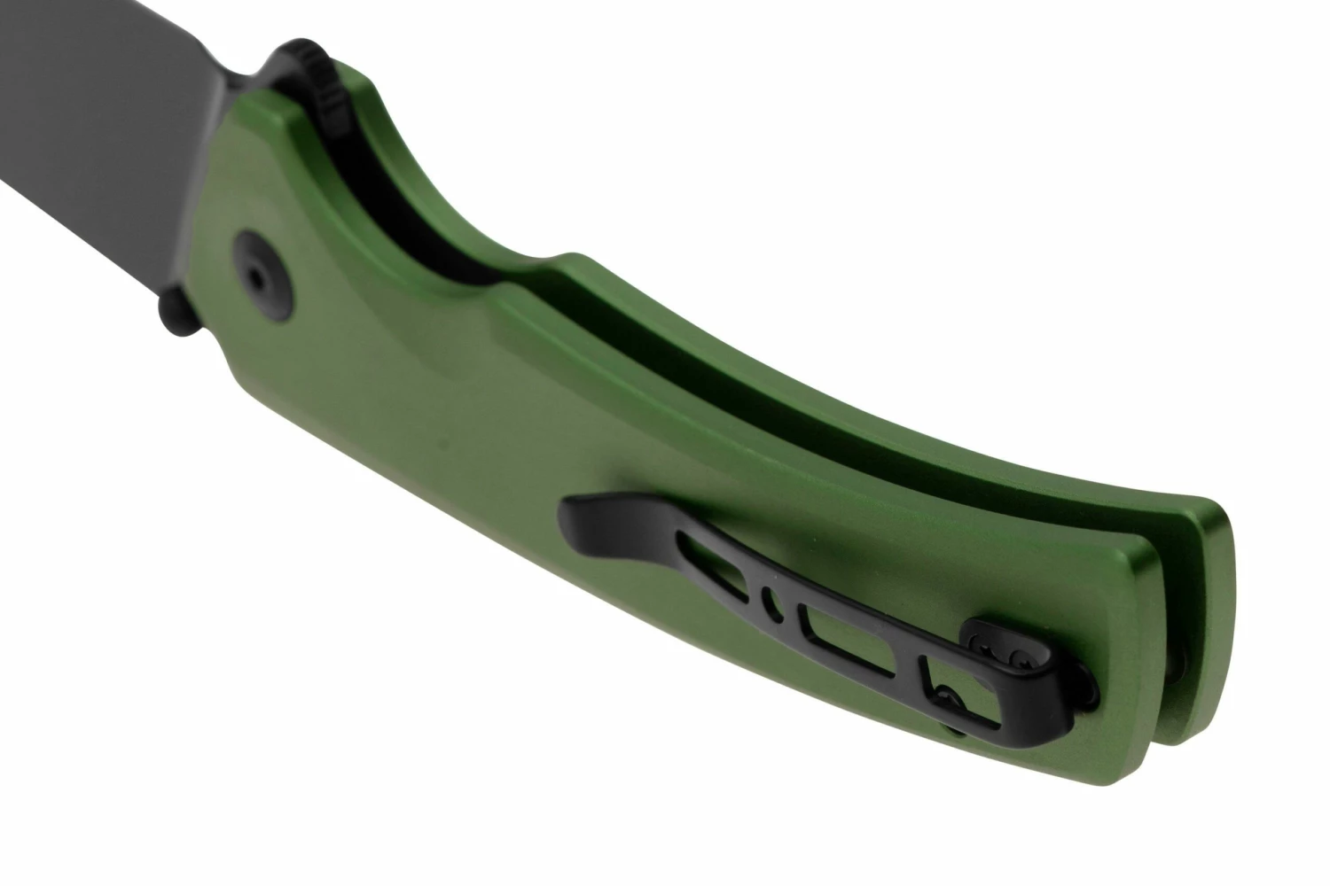 SENCUT Serene S21022B-5, Black D2, Green Aluminium, Taschenmesser 6 SENCUT Serene S21022B-5, Black D2, Green Aluminium, Taschenmesser – Bild 4