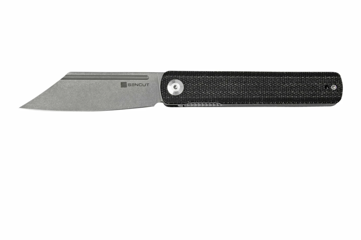 SENCUT Bronte SA08A Stonewashed, Black Micarta, Taschenmesser 3 SENCUT Bronte SA08A Stonewashed, Black Micarta, Taschenmesser