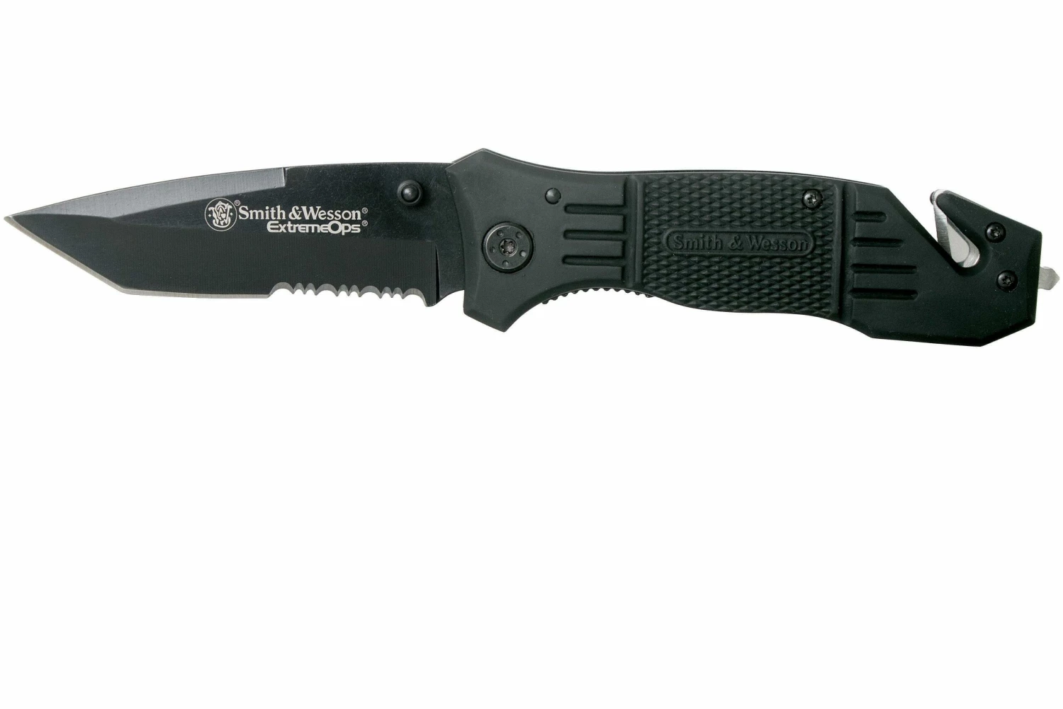 Smith & Wesson Extreme Ops SWFR2S Schwarz, Rettungsmesser 3 Smith & Wesson Extreme Ops SWFR2S Schwarz, Rettungsmesser