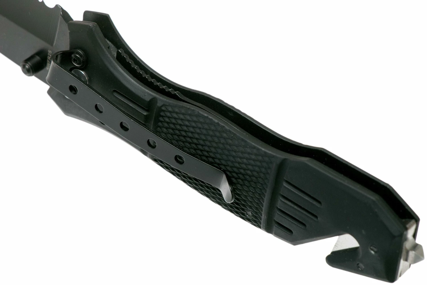 Smith & Wesson Extreme Ops SWFR2S Schwarz, Rettungsmesser 7 Smith & Wesson Extreme Ops SWFR2S Schwarz, Rettungsmesser – Bild 5