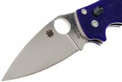 Spyderco Manix 2 S110V C101GPDBL2 Taschenmesser, Dunkelblau -Messer Verkäufe 2024 SPC101GPDBL2 03 spyderco spc101gpdbl2 03