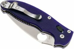Spyderco Manix 2 S110V C101GPDBL2 Taschenmesser, Dunkelblau -Messer Verkäufe 2024 SPC101GPDBL2 04 spyderco spc101gpdbl2 04
