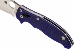 Spyderco Manix 2 S110V C101GPDBL2 Taschenmesser, Dunkelblau -Messer Verkäufe 2024 SPC101GPDBL2 07 spyderco spc101gpdbl2 07