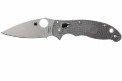 Spyderco Manix 2 Lightweight Maxamet C101PGY2 Taschenmesser, Grau