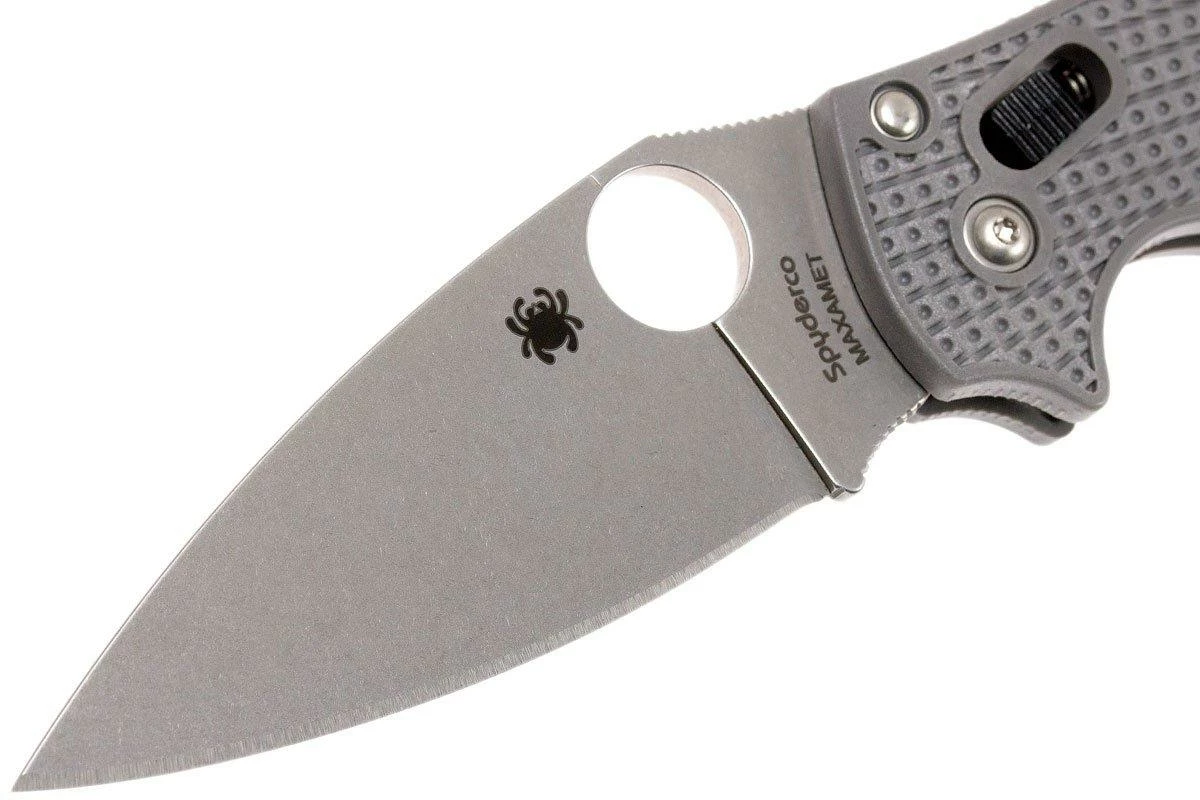 Spyderco Manix 2 Lightweight Maxamet C101PGY2 Taschenmesser, Grau 5 Spyderco Manix 2 Lightweight Maxamet C101PGY2 Taschenmesser, Grau – Bild 3