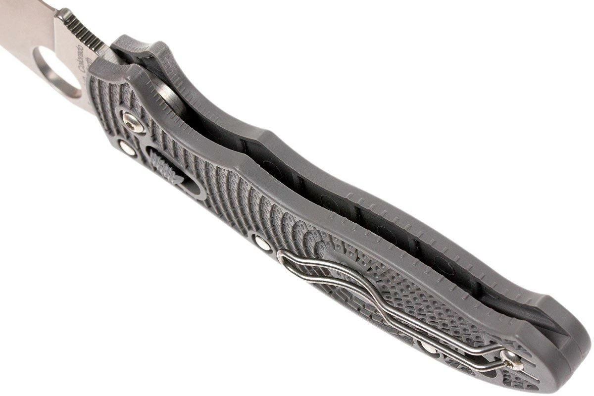 Spyderco Manix 2 Lightweight Maxamet C101PGY2 Taschenmesser, Grau 7 Spyderco Manix 2 Lightweight Maxamet C101PGY2 Taschenmesser, Grau – Bild 5