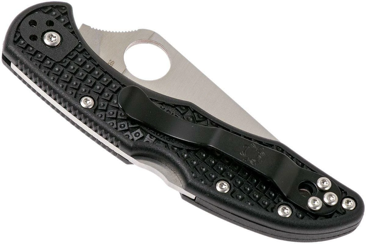 Spyderco Delica 4 C11FPBK Taschenmesser 6 Spyderco Delica 4 C11FPBK Taschenmesser – Bild 4